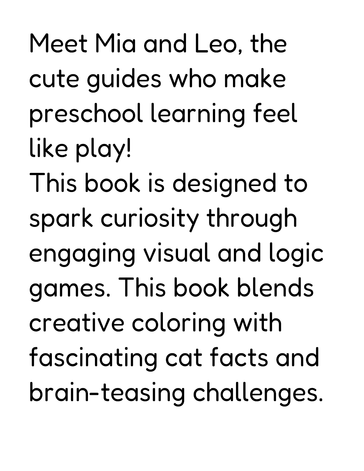 About the preschool activity book
