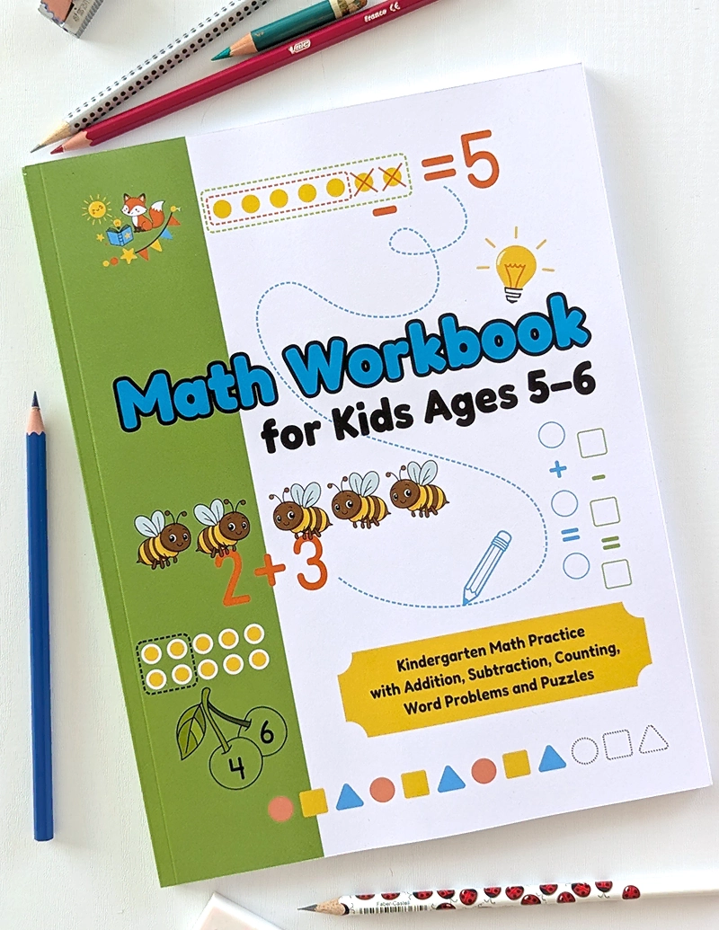 Kidergarten Math Workbook For Kids